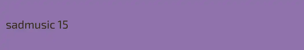 sadmusic 15
